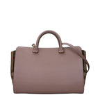 Handtasche aus grauem Leder