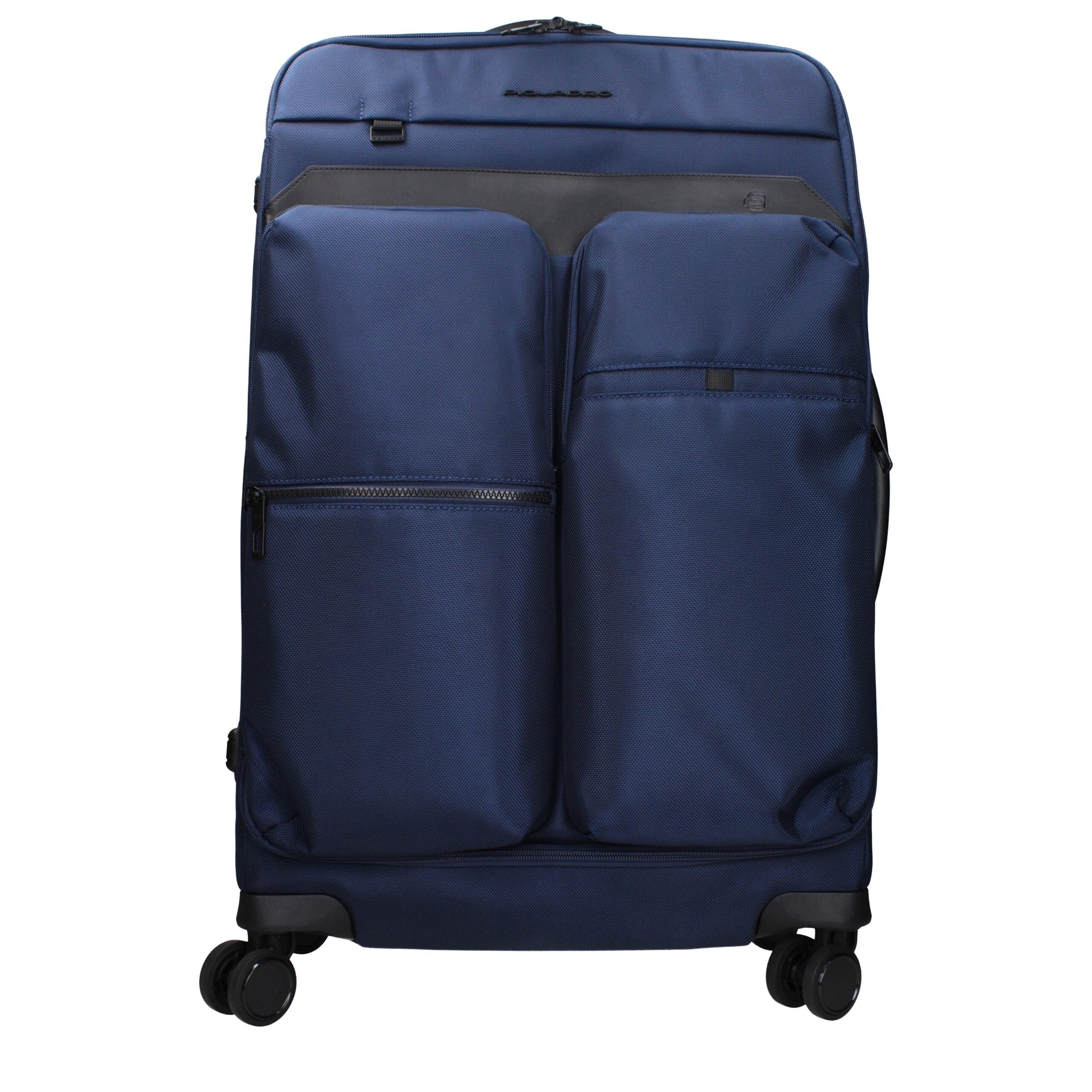 Blue Fabric Luggage and Travel