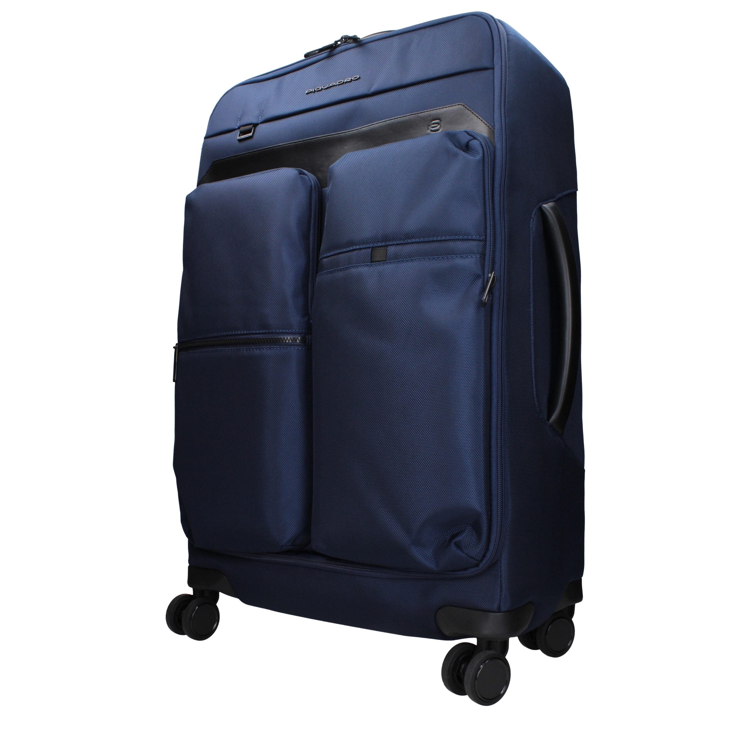 Blue Fabric Luggage and Travel