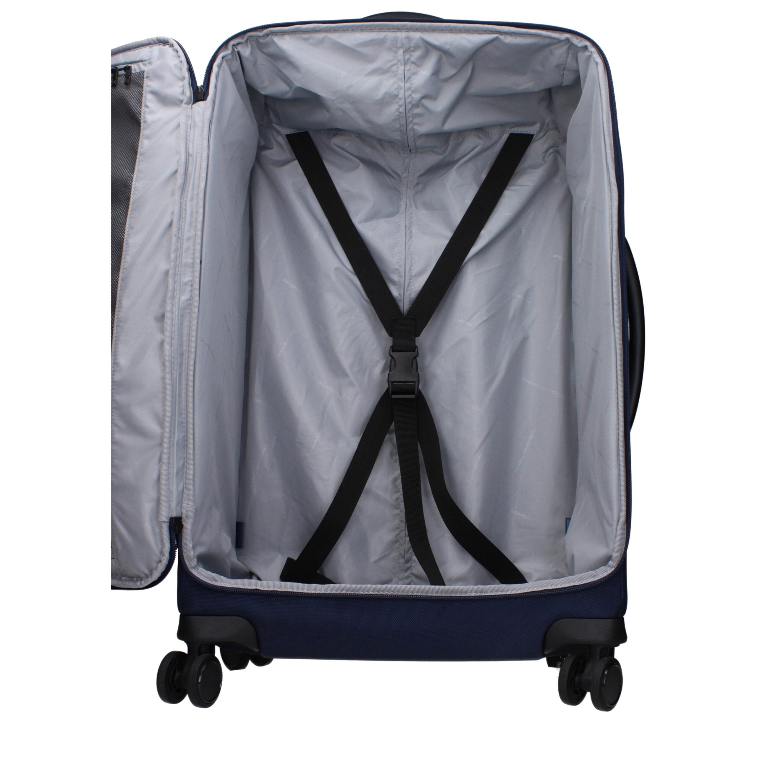 Blue Fabric Luggage and Travel