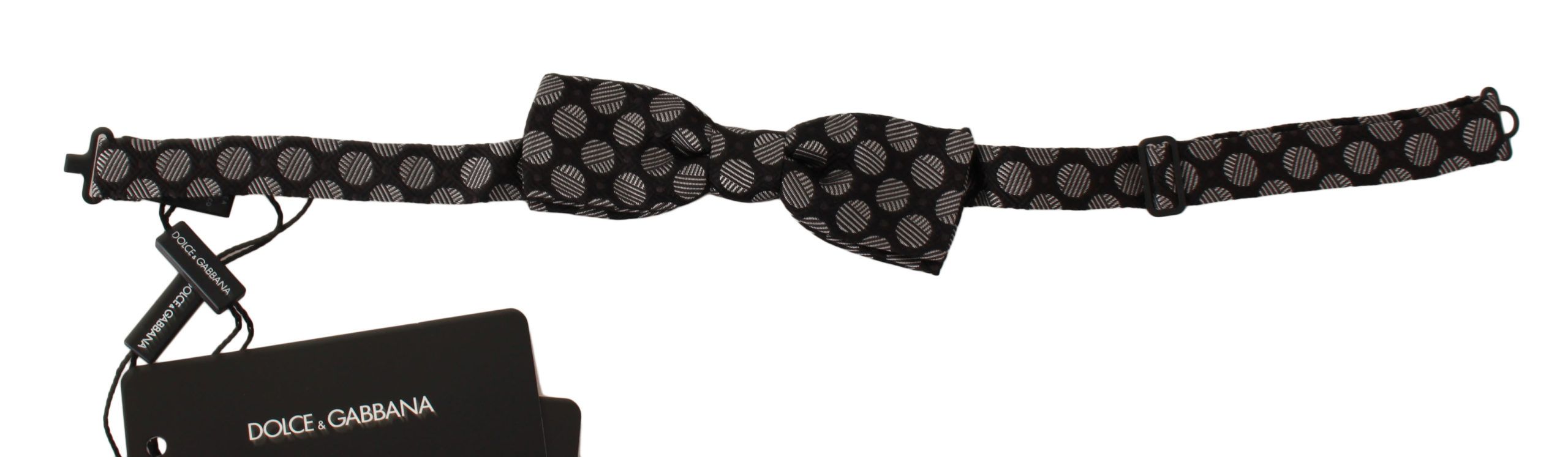 Braune Seide Tupfen Jacquard Herren Fliege Papillon