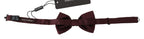 Seidenfliege mit Polka Dots und verstellbarem Halsband