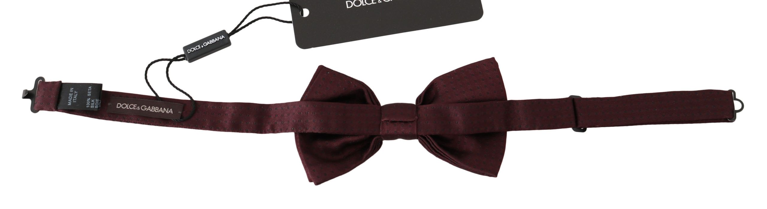 Seidenfliege mit Polka Dots und verstellbarem Halsband