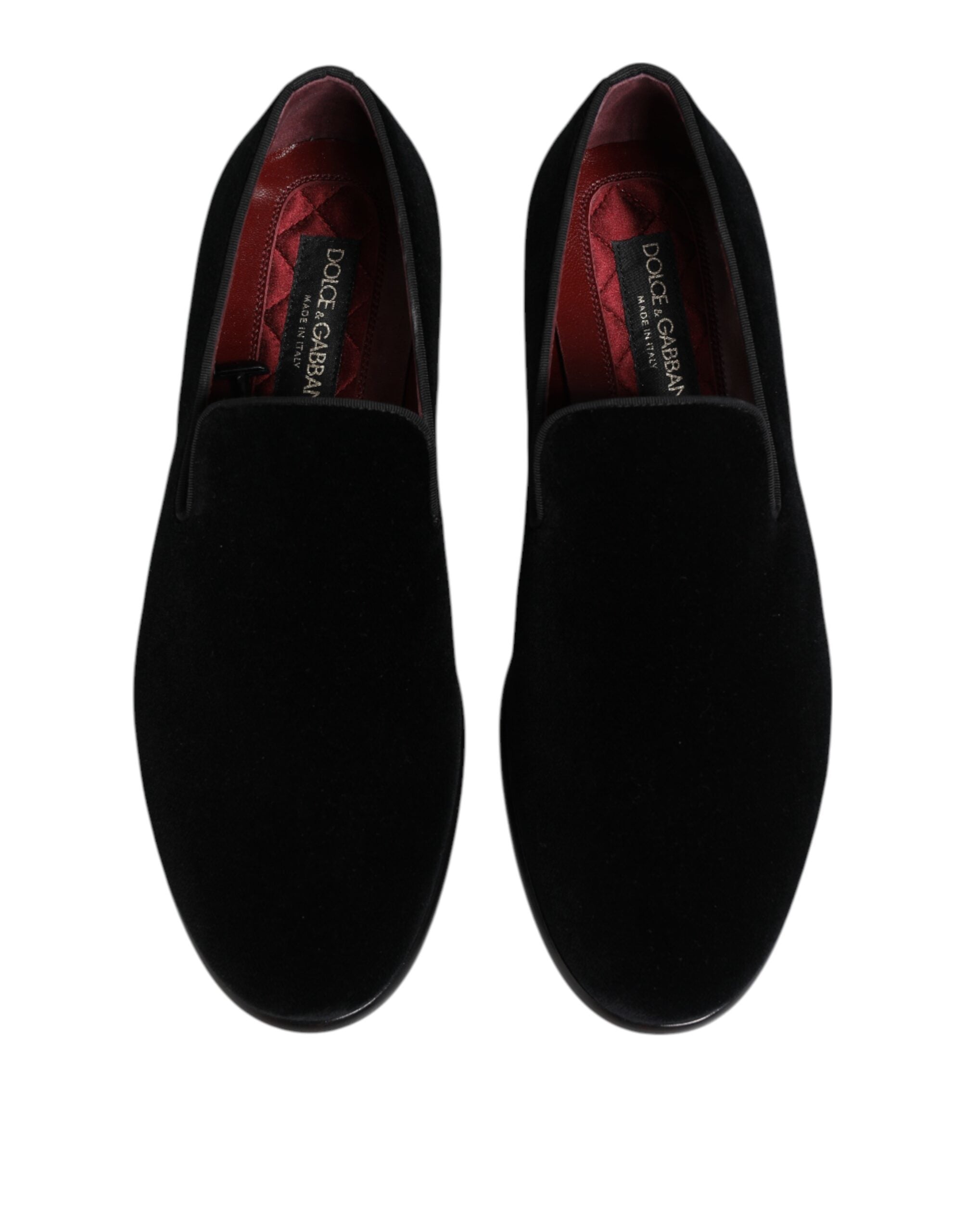 Mocassini in velluto nero Eleganti Scarpe da uomo