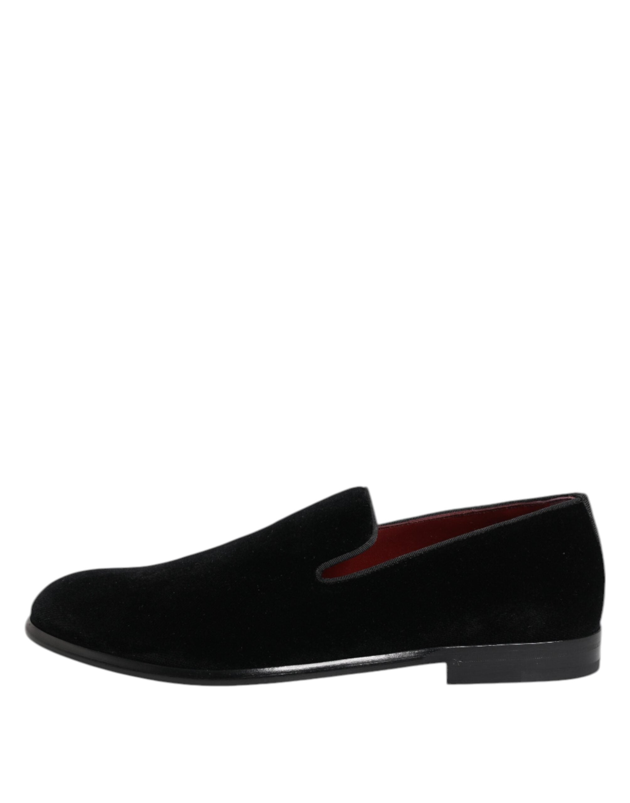 Mocassini in velluto nero Eleganti Scarpe da uomo