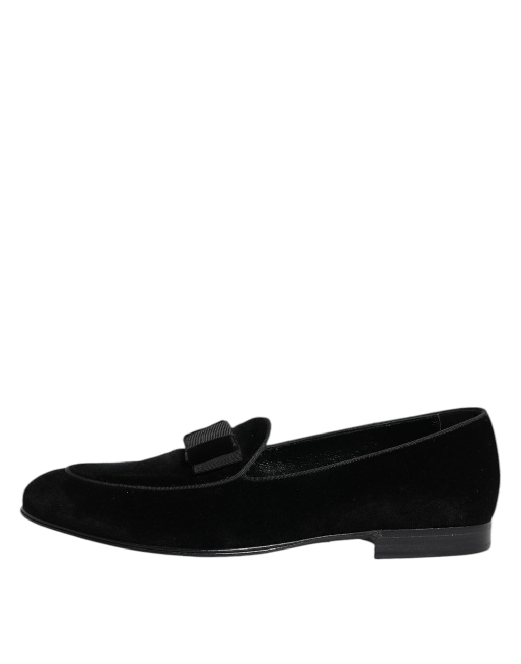 Schwarze Samt Loafer Formelle Herren Anzugschuhe
