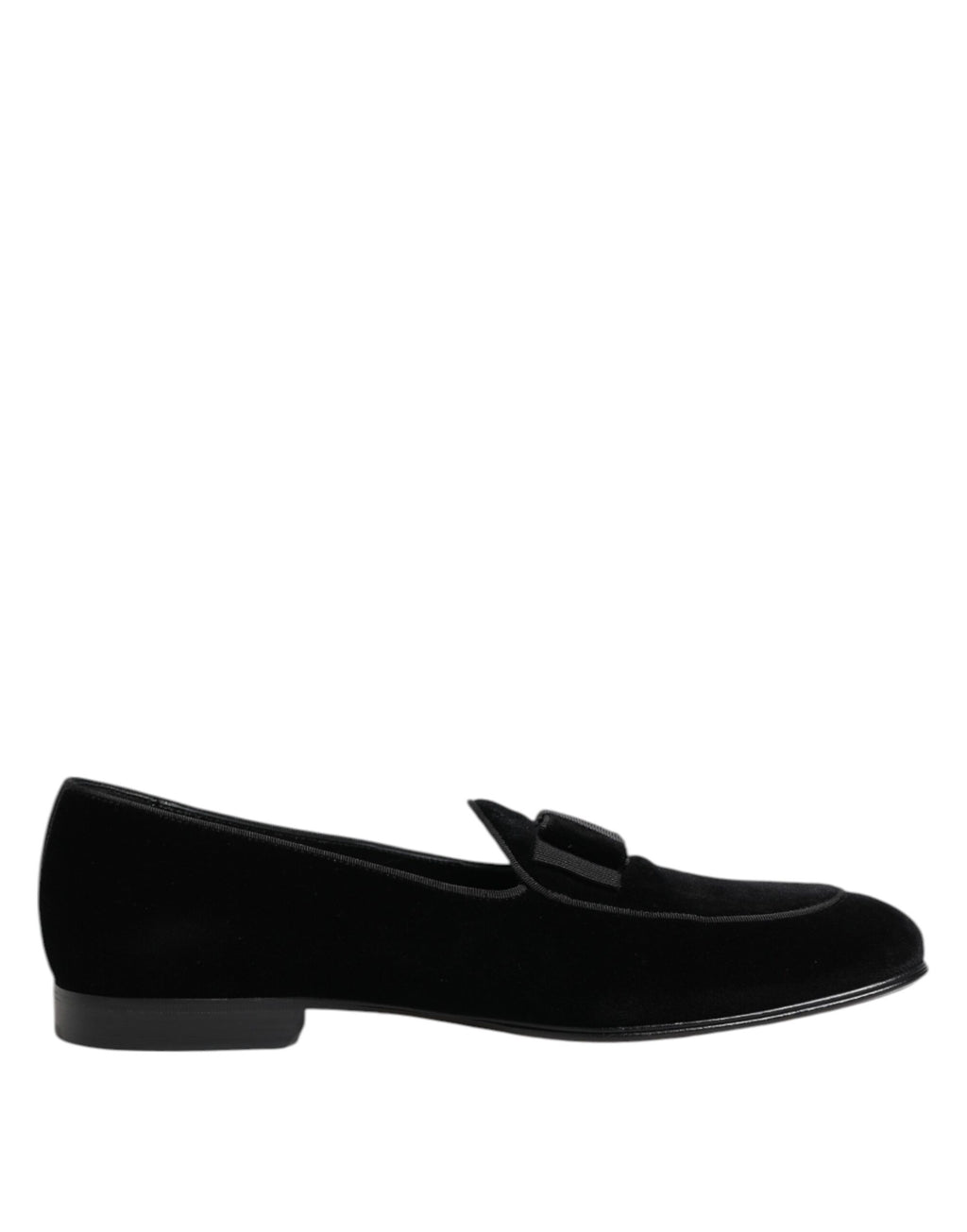 Schwarze Samt Loafer Formelle Herren Anzugschuhe