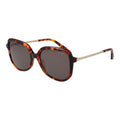 Braune Acetat-Sonnenbrille