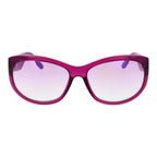 Occhiali da sole in plastica viola