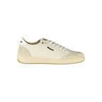 Bianco Poliuretano Uomo Sneaker