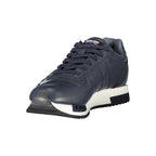 Blaue Polyurethan-Herren-Sneaker