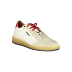 White Polyurethane Men's Sneaker