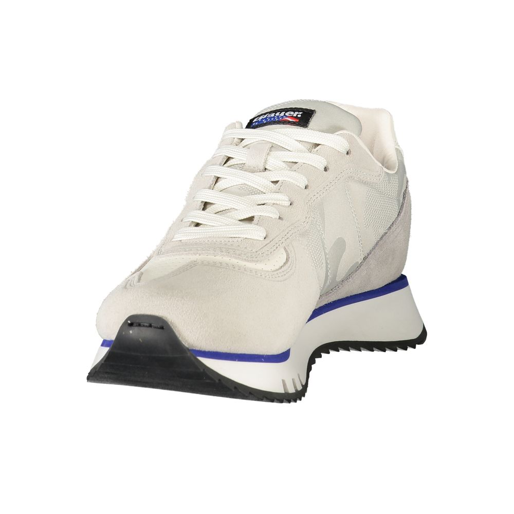 Grey Polyurethane Men's Sneaker