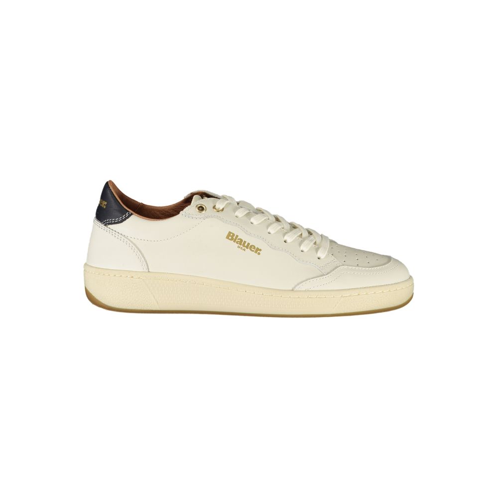 White Leather Women's Sneaker