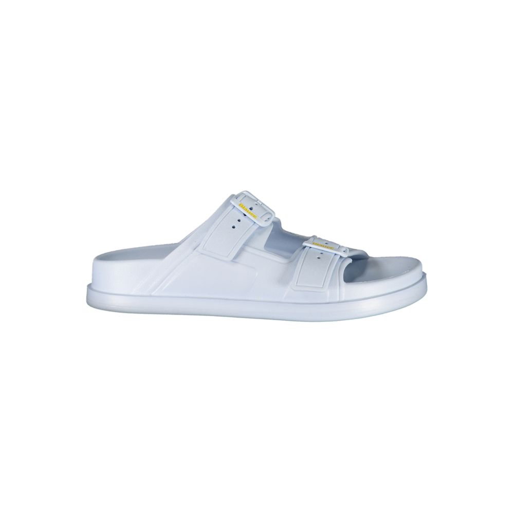 Light Blue Polyurethane Women's Slipper