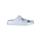 Light Blue Polyurethane Women's Slipper