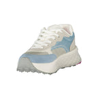 Azure Polyurethane Women's Sneaker