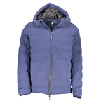 Blue Polyamide Men's Jacket