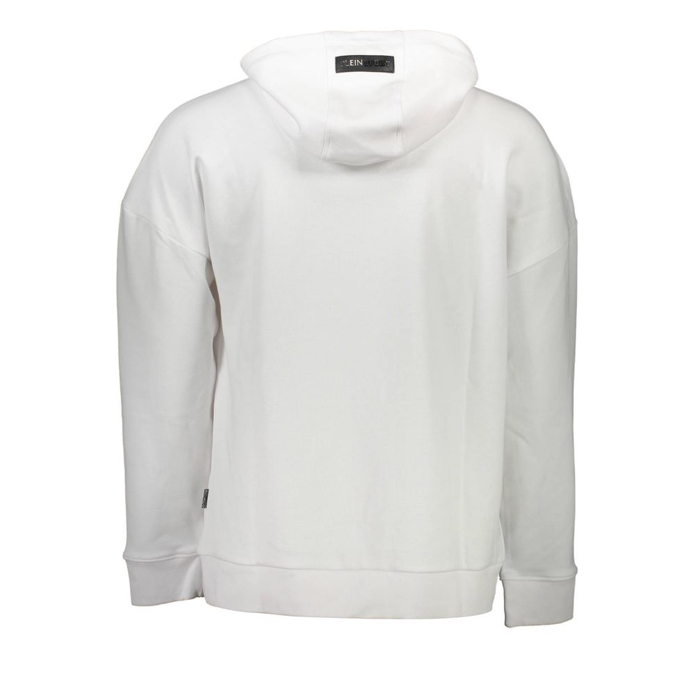 Weißes Herren-Sweatshirt aus Baumwolle