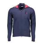 Blue Cotton Men's Cardigan