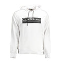 White Cotton Men Sweatshirt