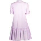 Rosa Baumwollkleid für Damen