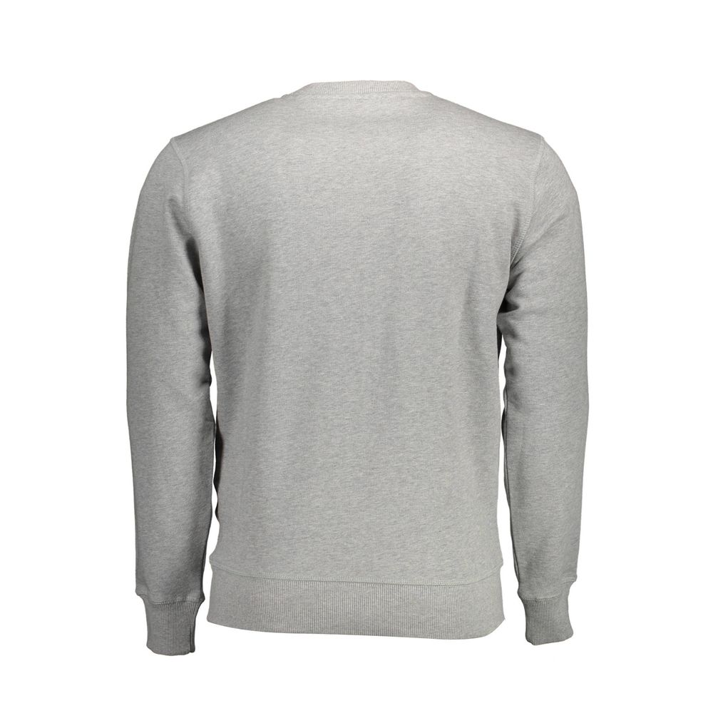Herren-Sweatshirt, Grau Cotton