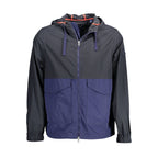 Blue Polyamide Men's Jacket