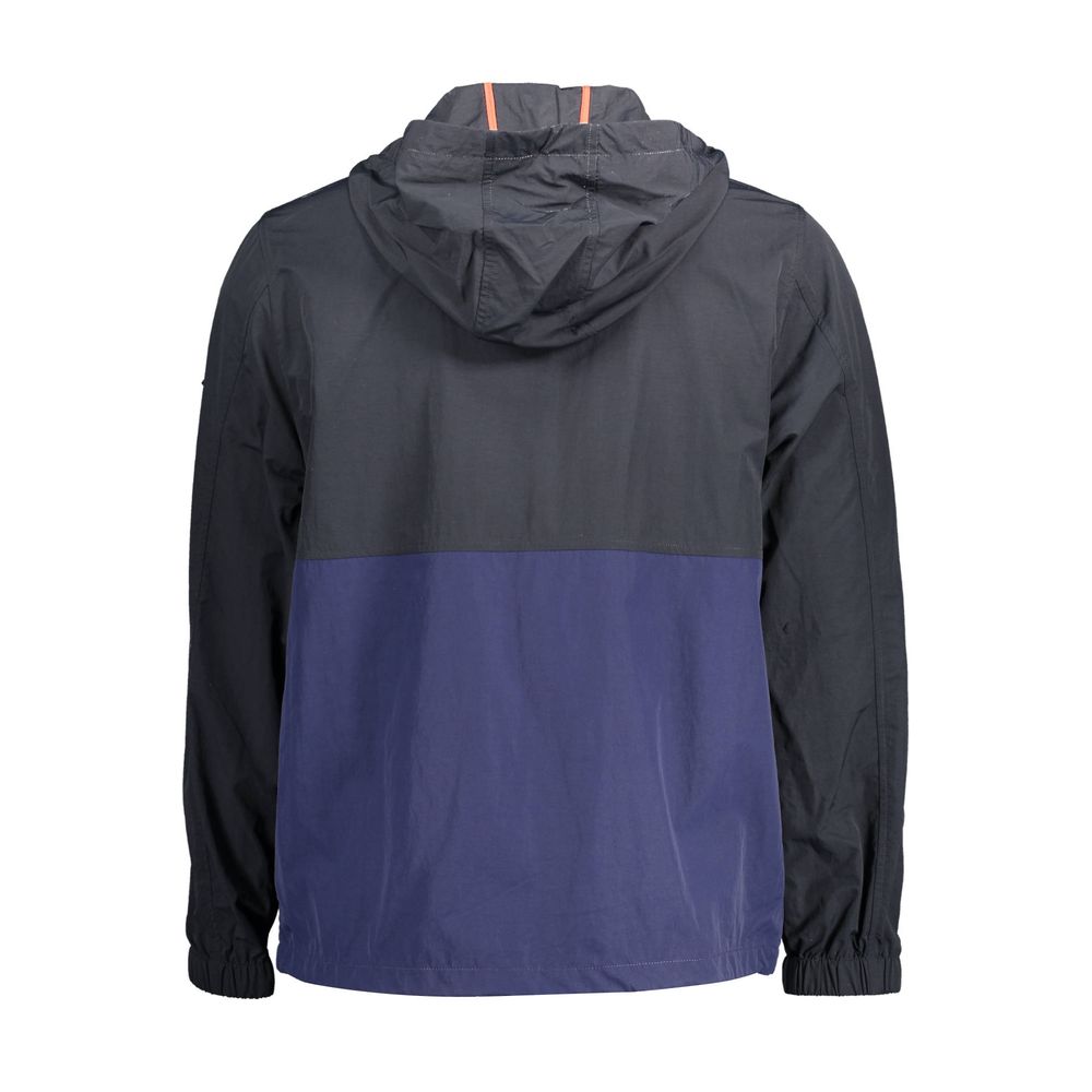 Blue Polyamide Men's Jacket