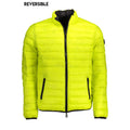 Gelbe Nylon-Herrenjacke