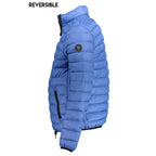 Giacca da uomo in nylon blu
