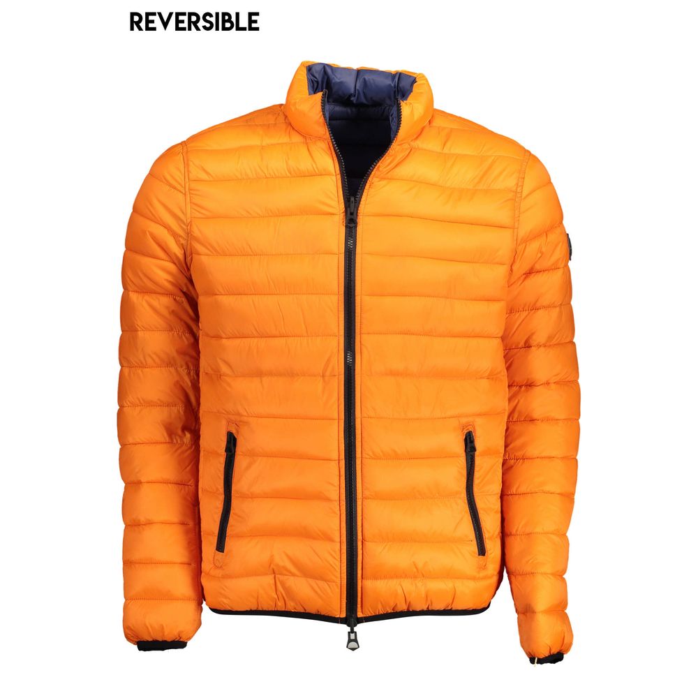 Orange Nylon Herrenjacke