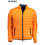Orange Nylon Herrenjacke