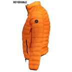 Orange Nylon Herrenjacke