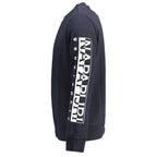 Blue Cotton Men's Sweatshirt