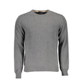 Grey Wool Men's Sweater