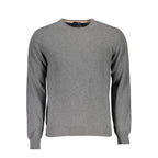 Grey Wool Men's Sweater