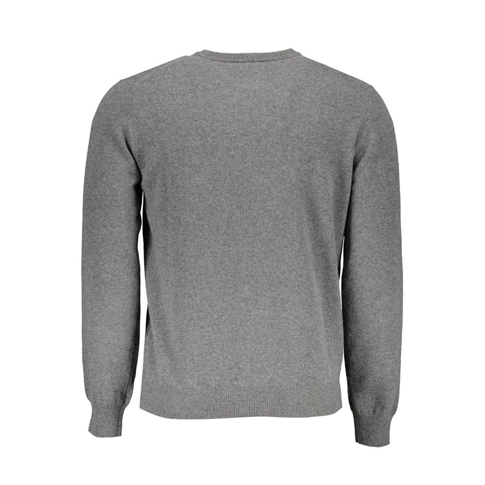 Grey Wool Men's Sweater