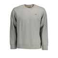 "Felpa da uomo in cotone grigio"