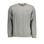 "Felpa da uomo in cotone grigio"