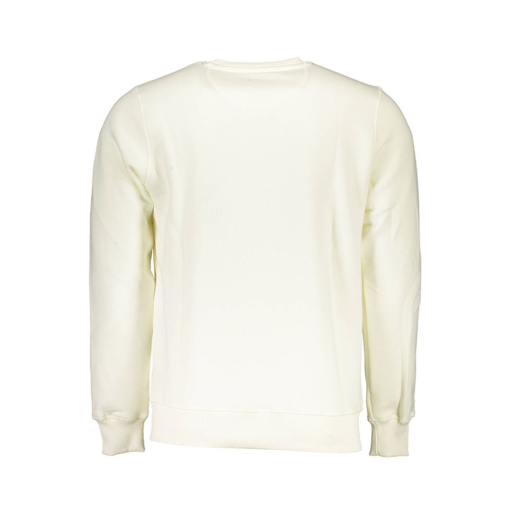 Weißes Baumwoll-Sweatshirt für Herren