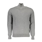 Cotton Grey Men's Sweater