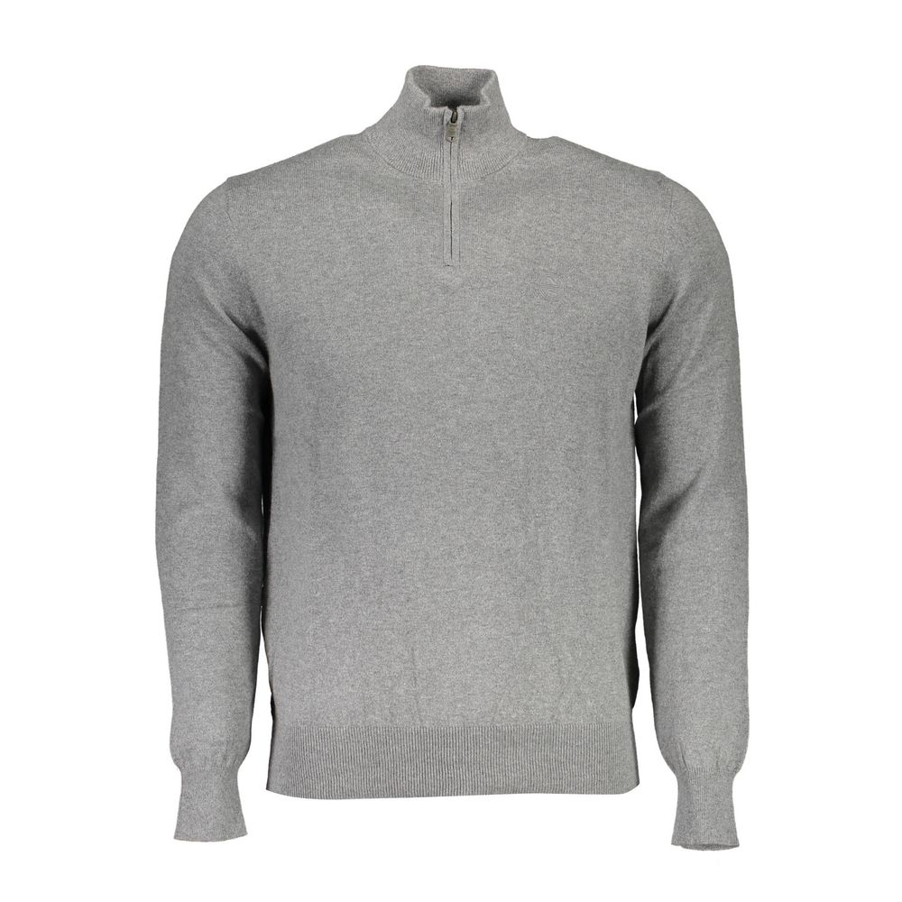 Cotton Grey Men's Sweater