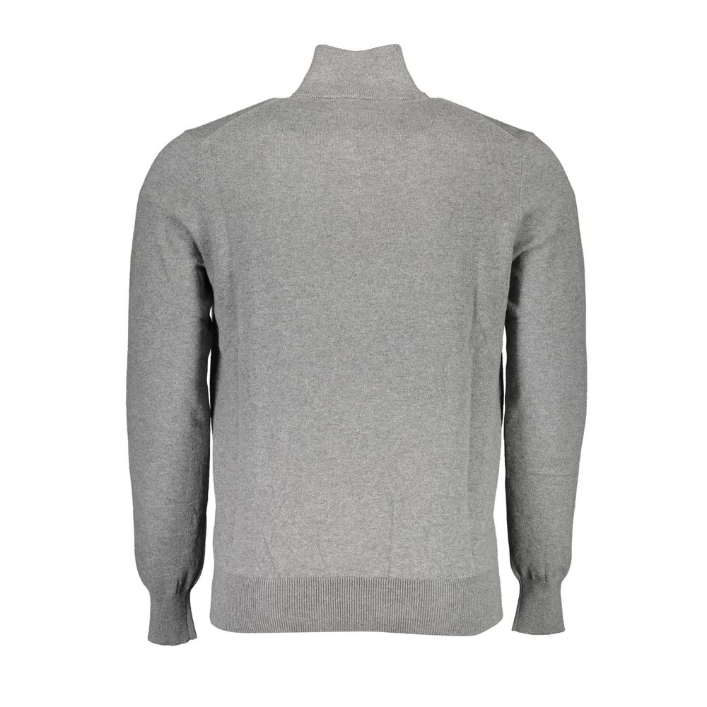 Cotton Grey Men's Sweater