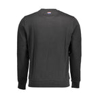 Black Cotton Men's Sweatshirt