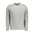 Graues Herren-Sweatshirt aus Baumwolle