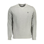 Graues Herren-Sweatshirt aus Baumwolle