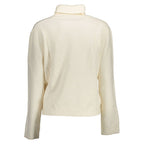 White Acrylic Women's Sweater