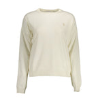 White Fabric Women's Sweater