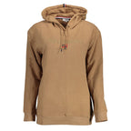 Brown Cotton Women's Sweatshirt